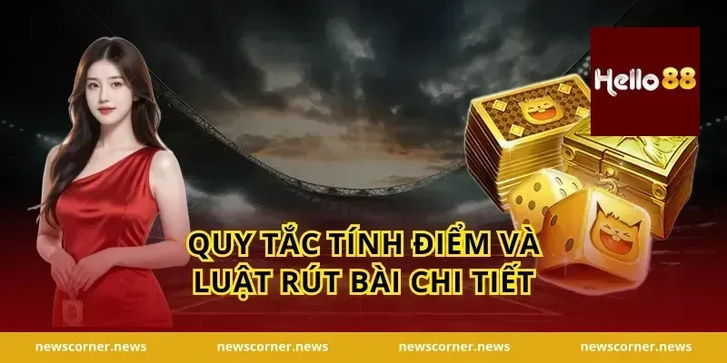 Quy tắc tính điểm và luật rút bài chi tiết