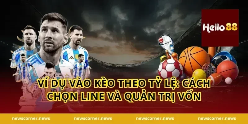 Ví dụ vào kèo theo tỷ lệ: cách chọn line và quản trị vốn